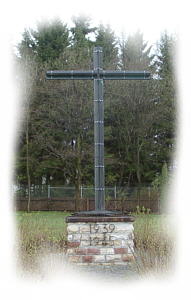 cross at the cemetery